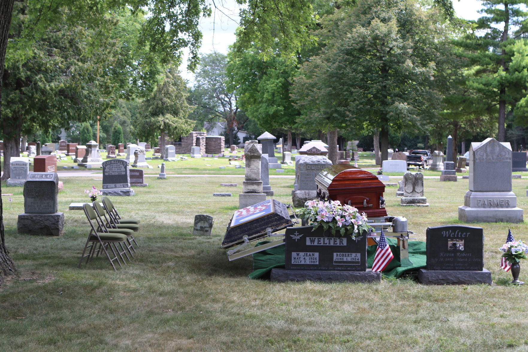 Welter resting place